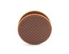 Kikkerland Zakclips Stroopwafelset 4 stuks, ABS, bruin, 17,3 x 13 x 3,2 cm, 4 stuks
