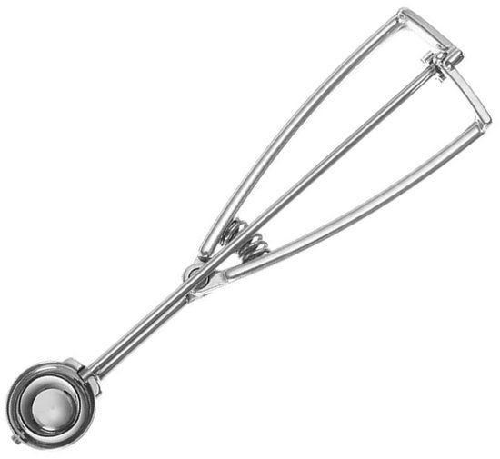 Stöckel Roestvrijstalen IJsschep - 30mm