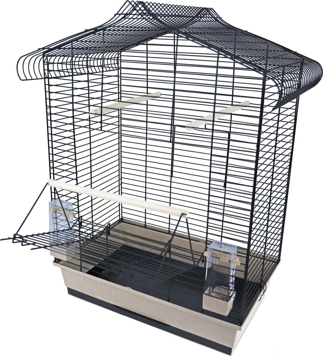 BOON Interzoo Vogelkooi Vega Zwart / Beige