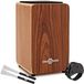 Gear4music Cajon van Sapele met Draagtas en Accessoires