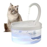 Mengzhifei Kattenfontein 2L Blauw Licht USB-voeding Automatisch Drinken Kattenvoer Waterbron voor Honden Kat Huisdier