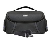 Vidpro DSLR en videocamera gadget tas - grote beschermhoes inclusief gewatteerde verdelers handvat en schouderriem compatibel met de meeste cameramerken past op 1-2 DSLR-camera's 4 lenzen en