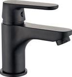 Kuchinox BADLAND Wastafelmengkraan Kleine DIMA mengkraan voor badkamer, zwart + click-clack