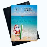 Peachy Antics Merry Christmas Let It Snow Kerstkaart Grappige Nieuwigheid Joke Xmas Card SP135