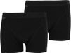 Basset Bamboe Heren Boxershorts zwart 2-pack - maat M