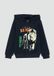 s.Oliver Sweatshirt met capuchon voor kinderen, navy, maat 116/122