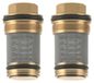 Icecat Dispositifs anti-retour avec filtre, 2 pièces, pour robinet thermostatique 34411