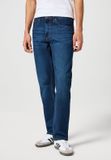 Wrangler Athletic Fit Jagged Regular Tapered Heren Jeans Denim Blue W31 X L32