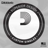 D'Addario CB040 XL Single Bass Chromes Flat Wound 040 Long Scale Bass Gitaarsnaar