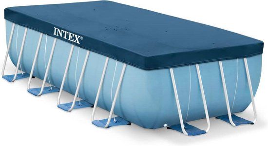 Intex Zwembadhoes rechthoekig 400x200 cm 28037 - blauw