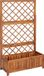 vidaXL Jardinière surélevée avec treillis 85x38x150 cm acacia massif