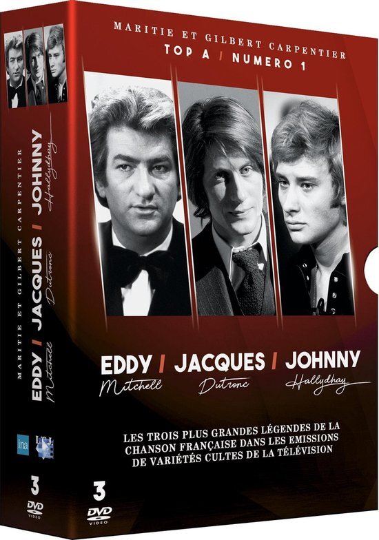 LCJ Numéro 1 - Coffret : Johnny Hallyday / Eddy Mitchell / Jacques Dutronc