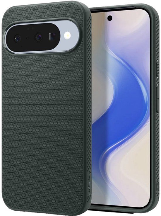 Spigen Liquid Air™ MagFit Backcover voor de Google Pixel 10 Pro XL - Abyss Green