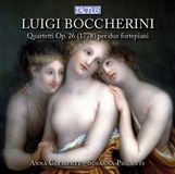 Boccherini Anna Clemente & Susanna Piolanti - Boccherini: Quartetti Op. 26 (1778) Per Due Fortepiani (CD)