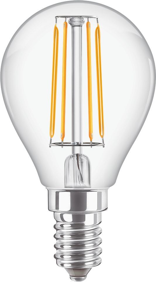 Philips Hue Philips CorePro LEDluster E14 Kogel Filament Helder 4.3W 470lm - 827 Zeer Warm Wit
