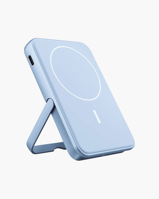 Fresh n Rebel Fresh 'n Rebel Magnet Wireless Powerbank 5000 mAh - Vivid Blue