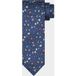 Profuomo Stropdas Blauw TIE SILK WOVEN NAVY PPWA30052/A