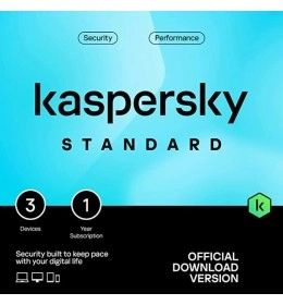 Kaspersky Standard - 3 Devices - 1 Year - Download