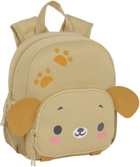 3482 Safta Kinderrugzak Hond Bruin 20 x 25 x 9 cm