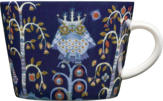 Iittala Taika Koffiekop Blauw 0,2L - Porselein - Blauw