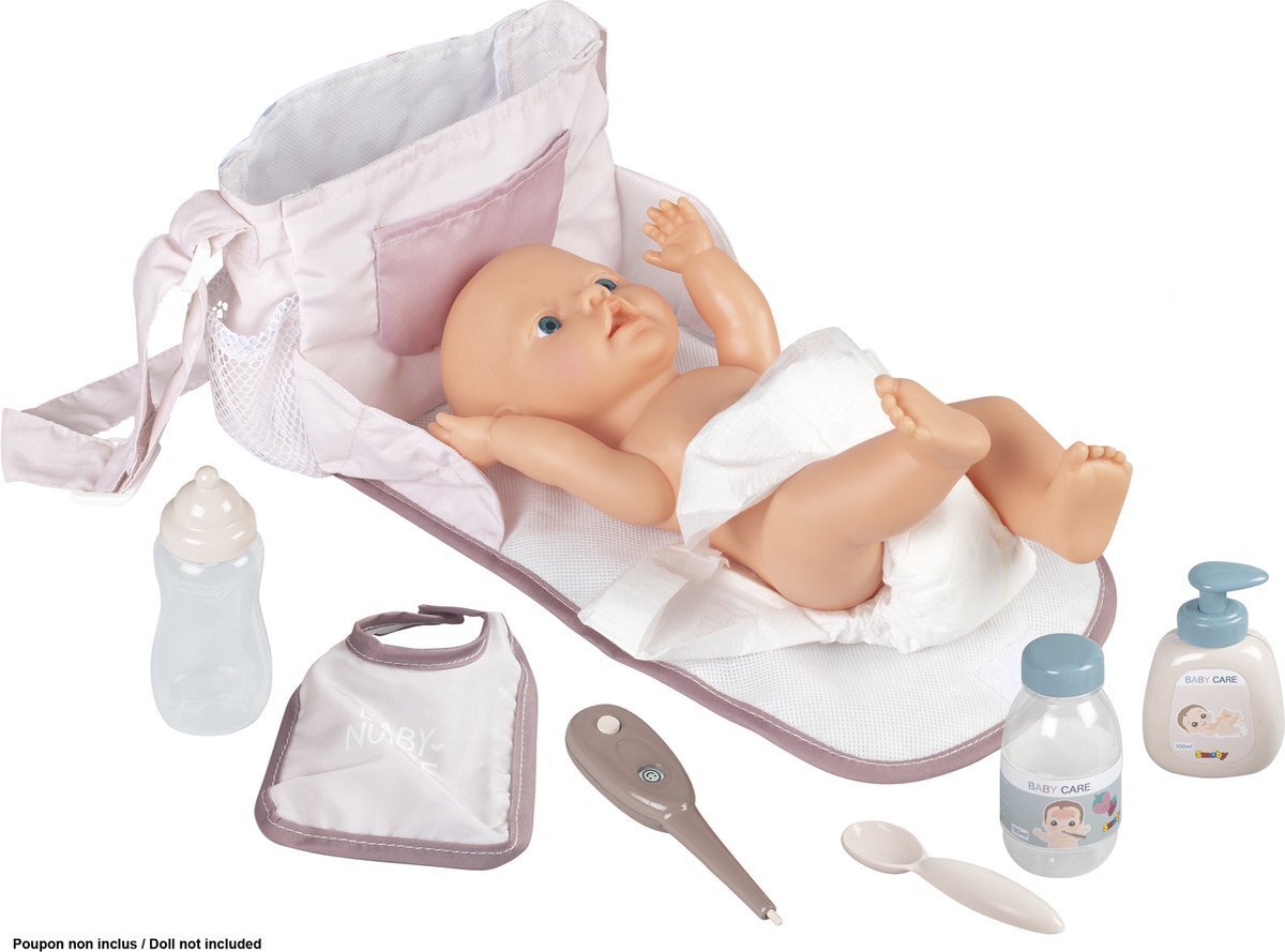 smoby Baby Nurse Luiertas Babypop