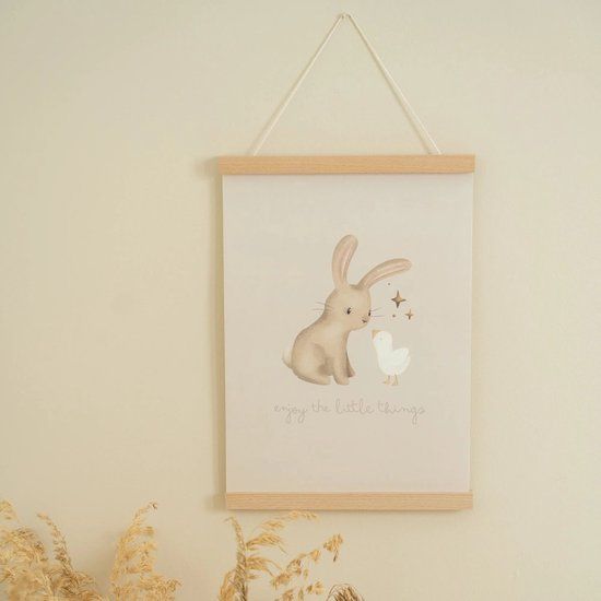 Little Dutch Poster A3 - Little Goose - Baby Bunny