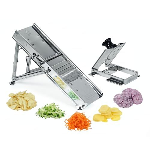 Bron Coucke 20638CHB BR001 Mandoline, Stainless Steel, Silver