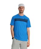 Spyder Mens ARC SS Crew Cobalt Logo T-Shirt Lente/Zomer 2025