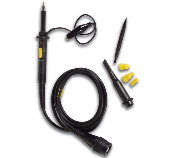 Velleman PROBE60S - Geïsoleerde Probe 60MHz - Zwart