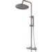 Wiesbaden Caral Thermostatische Doucheset - Opbouw - Geborsteld Staal PVD