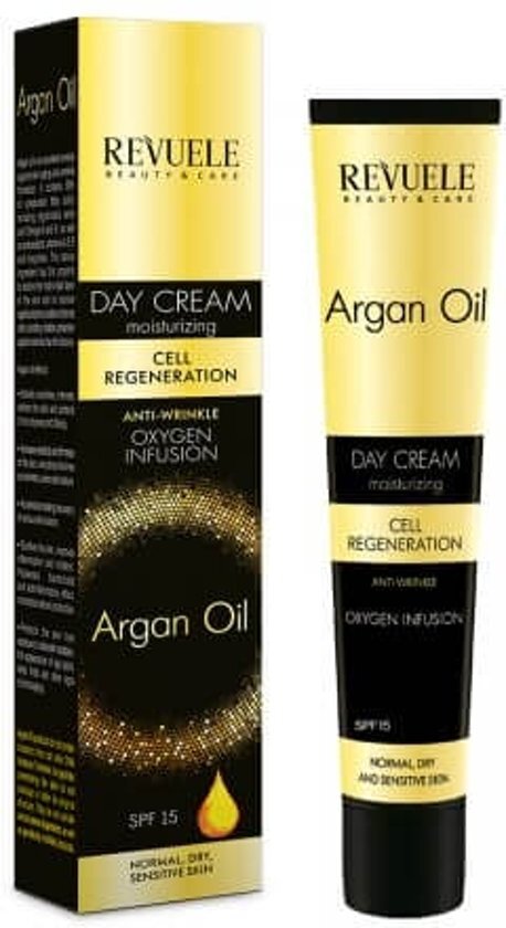 REVUELE Argan Oil Moisturising Face Cream Day 50ml
