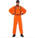 Widmann Amerikaanse Astronaut Oranje Man Medium Carnaval Kostuum