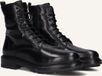 BLASZ 2queen201 Veterboots Dames Zwart Leer Maat 37