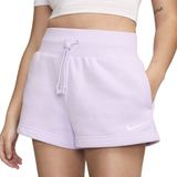 Nike Sportswear Phoenix Fleece Short Dames - Paars - Maat M