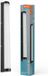 Ledvance ORBIS Tube LED spiegel-/wandlamp, zwart, glas met bubbeleffect, 12W, 1100lm, dimbaar, 3000/4000K verstelbaar via wandschakelaar, 60cm diameter, IP44