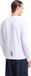 EA7 Emporio Armani Core Identity Manches Longues Blanc Coton Homme M