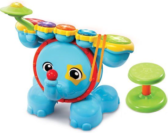VTech Rock & Leer Drumstel - Meerkleurig - 1.5 - 4 jaar - Jongen/Meisje
