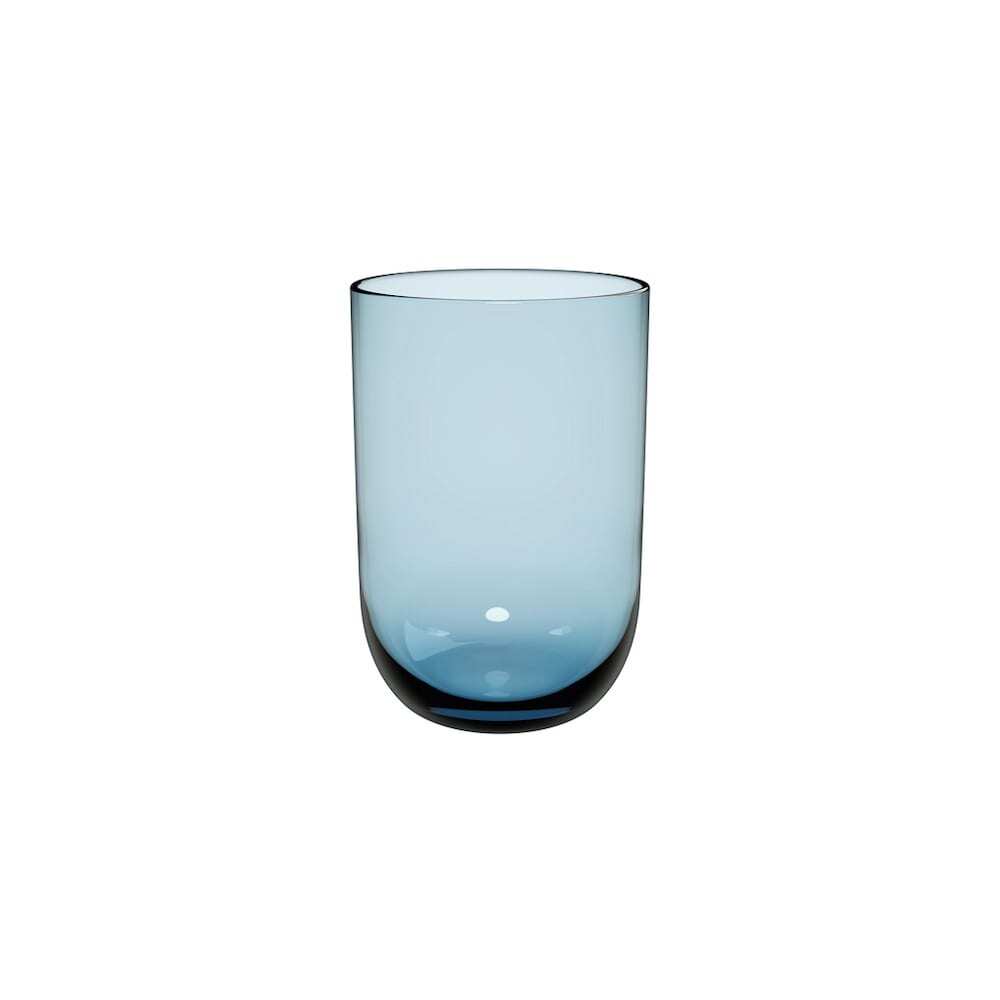 LIKE BY VILLEROY & BOCH Villeroy & Boch – Like Ice longdrinkglas set 2-dlg, gekleurd glas ijsblauw, 8 x 12 cm
