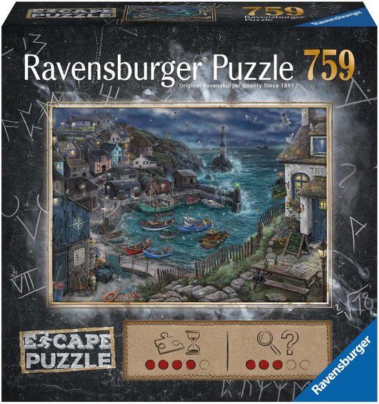 Ravensburger Escape Puzzle - De vuurtoren - 759 stukjes - 17528