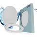 WENKO Vigone Toiletbril Wit