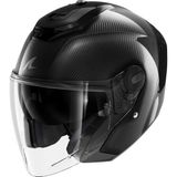 SHARK Motorhelm Jet RS JET CARBON SKIN Black Carbon DKD, S