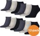 Puma Sneakersokken Plain 12-pack Navy / Grey / Nightshadow Blue-43/46