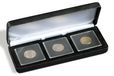 NOBILE Portemonnee avec compartiments carrés pour 3x Capsules - Noir