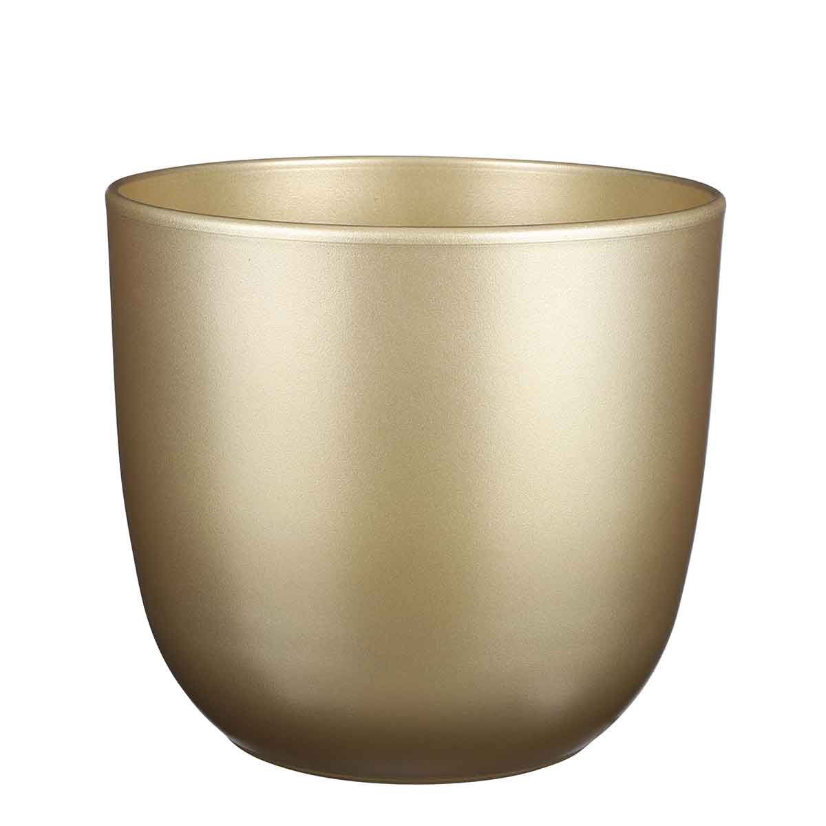 Mica Decorations Tusca Ronde Pot Goud - 25 x 28 cm