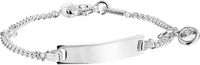 La Collection de Bijoux Bracelet de gravure - Zircone cubique - Argent
