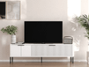 Mobistoxx NOPA Meuble tv-hifi 2 portes blanc