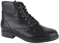 Durea 9832 H - Zwarte Veterboots - Maat 39