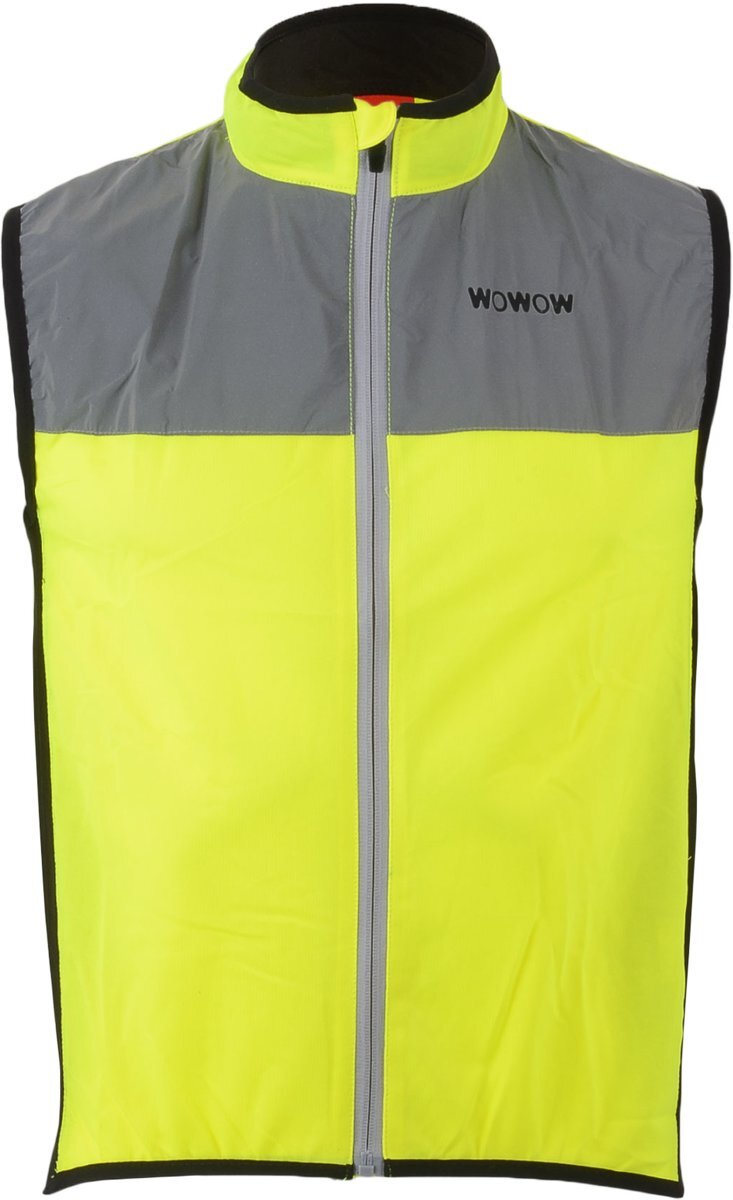 Wowow Dark Jacket 1.1 fietsvest fluorescerend geel S heren