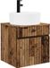 vidaXL Meuble sous lavabo mural Bois vieilli 49 x 44,5 x 65 cm