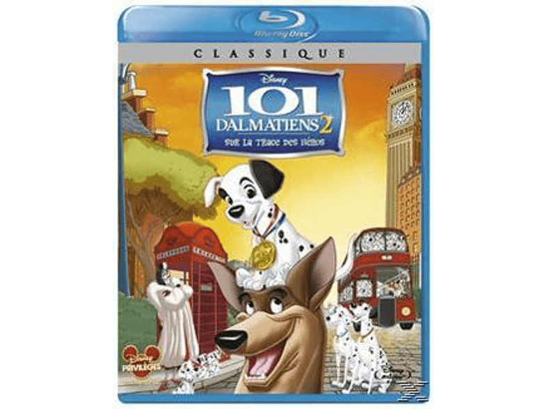 DISNEY CLASSICS 101 dalmatiens ii: sur la trace des heros - blu-ray